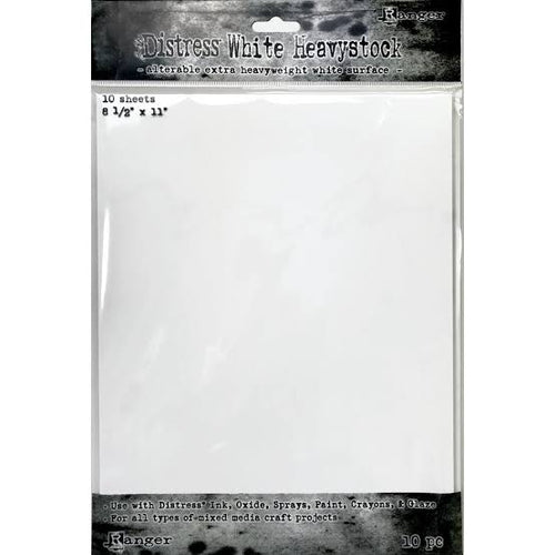 Tim Holtz Distress white heavy stock - extra heavyweight