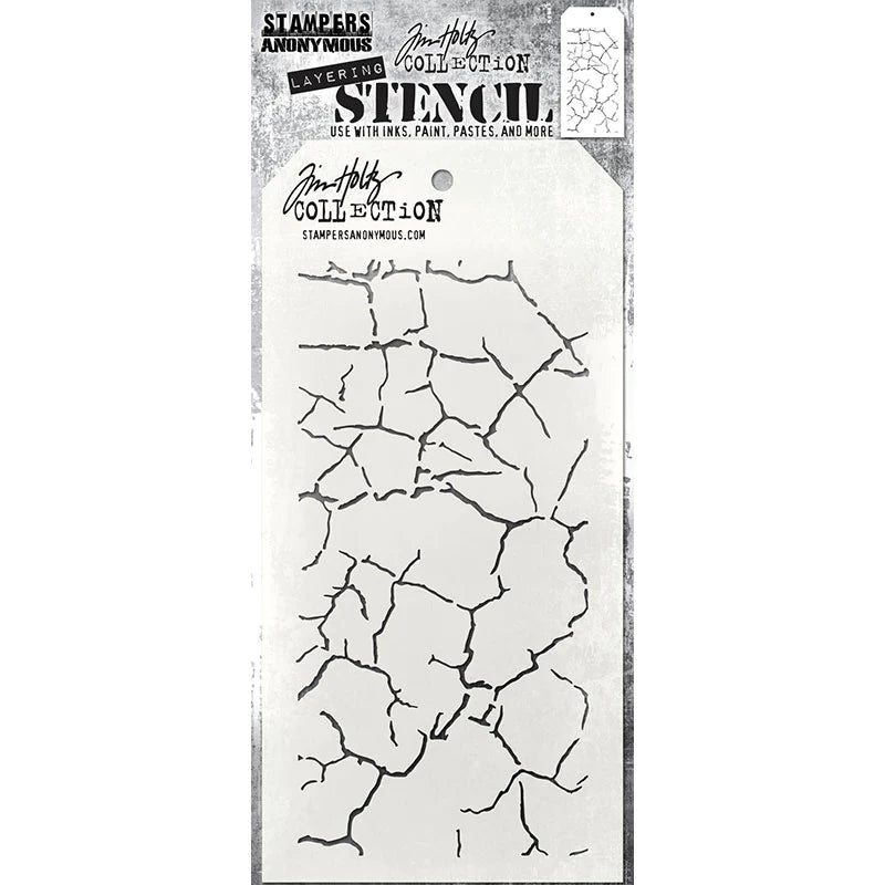 Tim Holtz layering stencil - Fractured