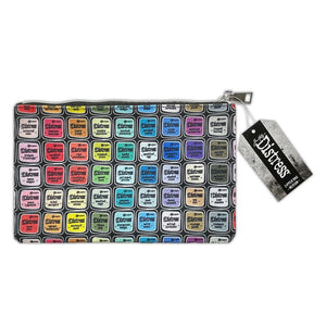 Tim Holtz Distress Zipper bag - Medium 6”x10”