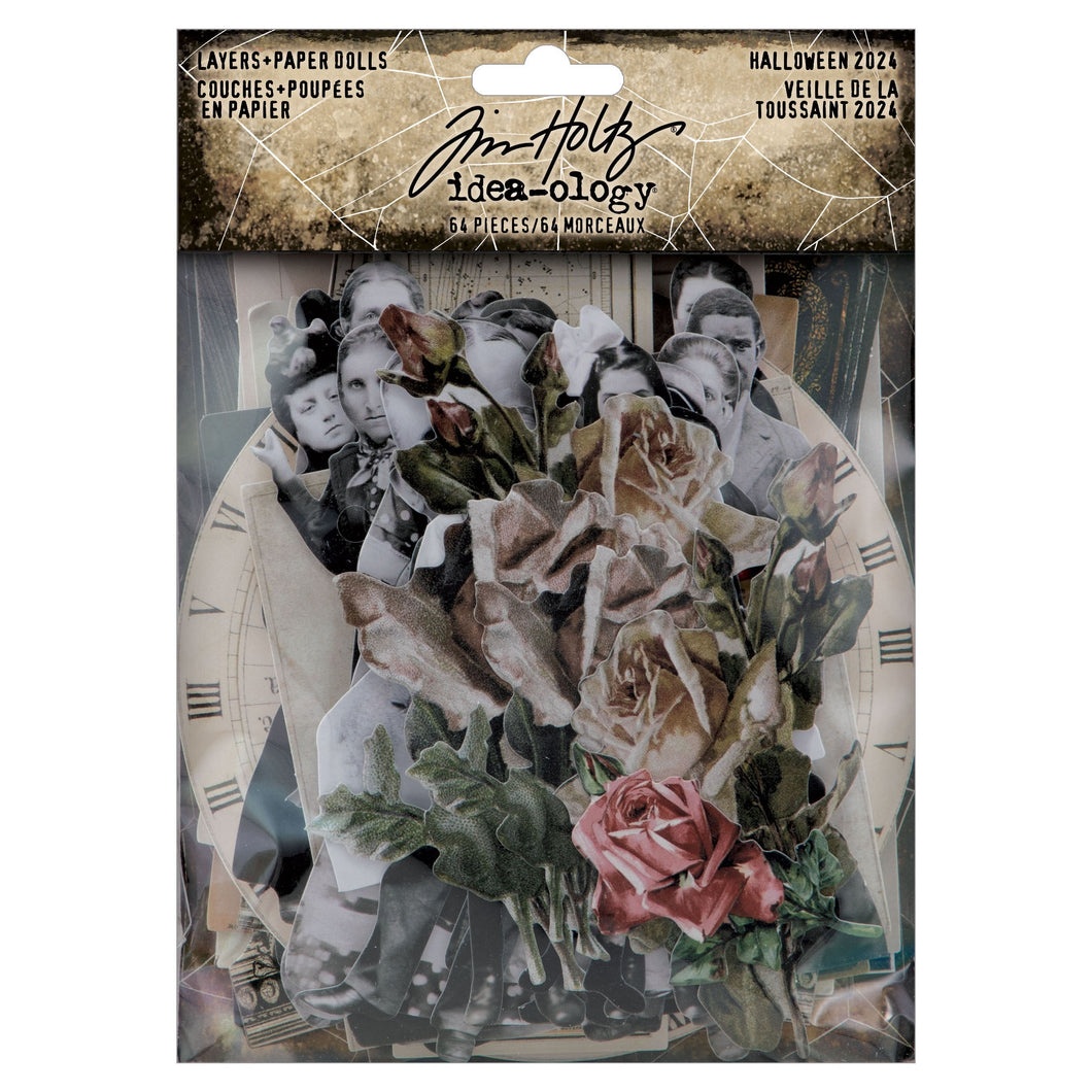 Tim Holtz Idea-ology Layers and paper dolls - Halloween 2024