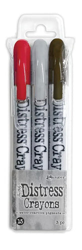 Tim Holtz distress crayons set #15 - 3 pack