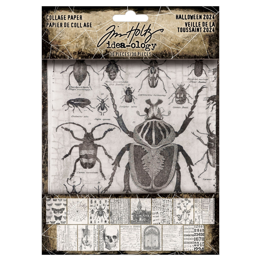 Tim Holtz Idea-ology Layers - Collage paper: Halloween 2024