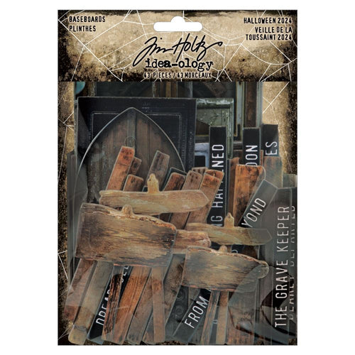 Tim Holtz Idea-Ology Halloween 2024: baseboards