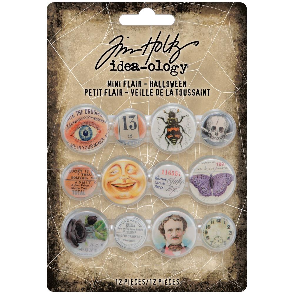 Tim Holtz idea-ology 2021 mini flair - Halloween