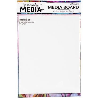 Dina Wakley - 9” x 12” Media Board 3 pack