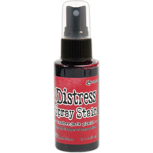 Tim Holtz distress spray stain- Lumberjack plaid