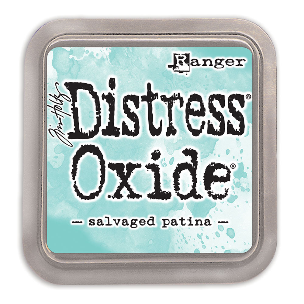 Tim Holtz Distress oxide ink pad - Salvaged patina