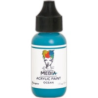 Dina Wakley Media 1oz paint - Ocean