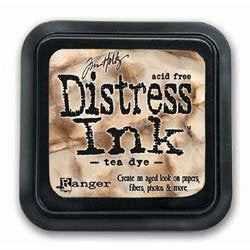 Tim Holtz Distress ink pad - Tea dye